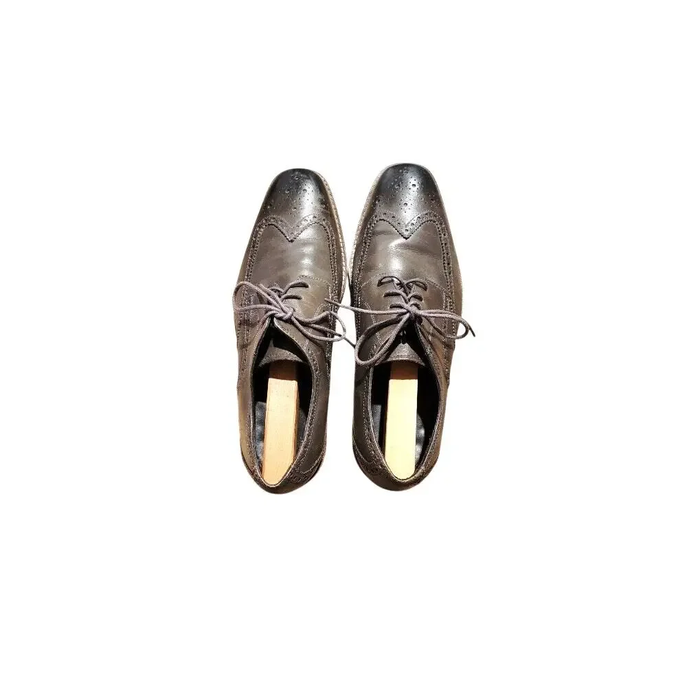 Florsheim Wingtip Gray Dress Shoes Men's‎ Castellano Style 14137-020 Sz 10.5D
